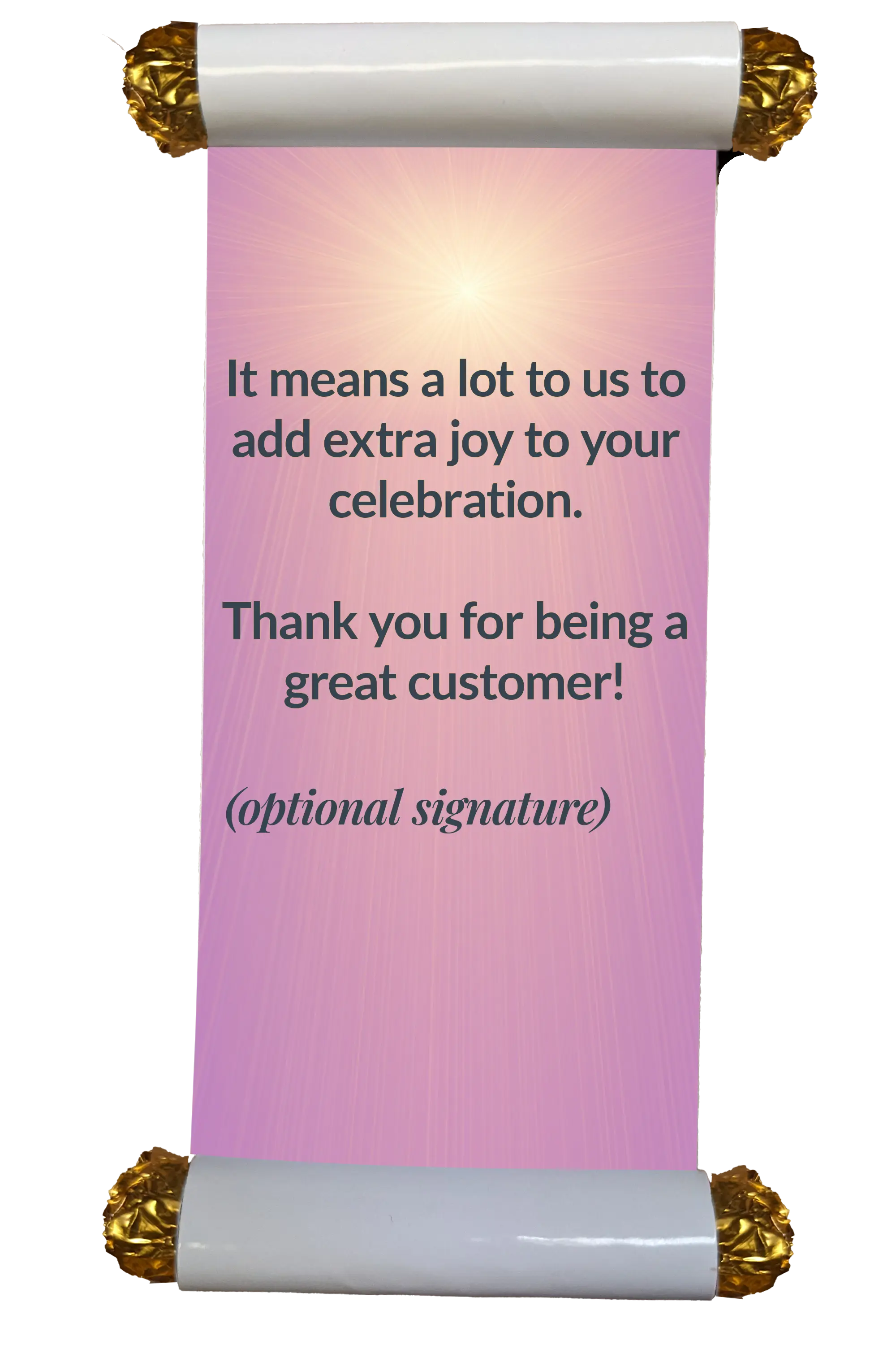 Customer Appreciation Design 2